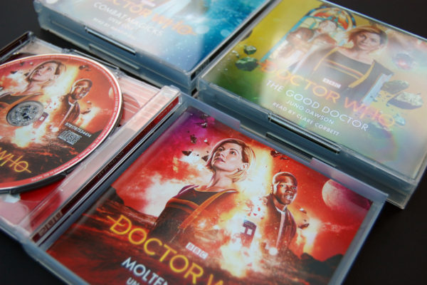 Doctor Who audio CD packaging